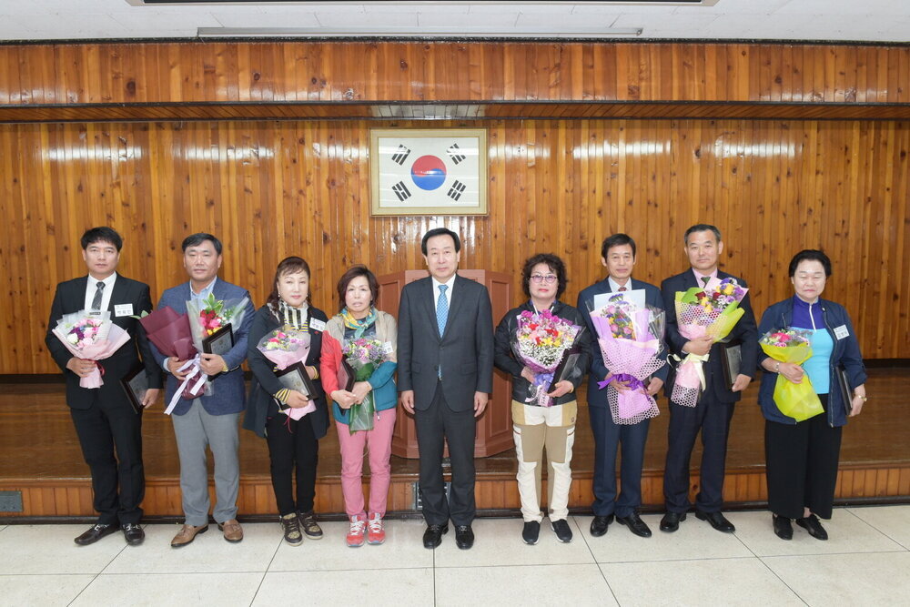 박홍률 목포시장 시상.
