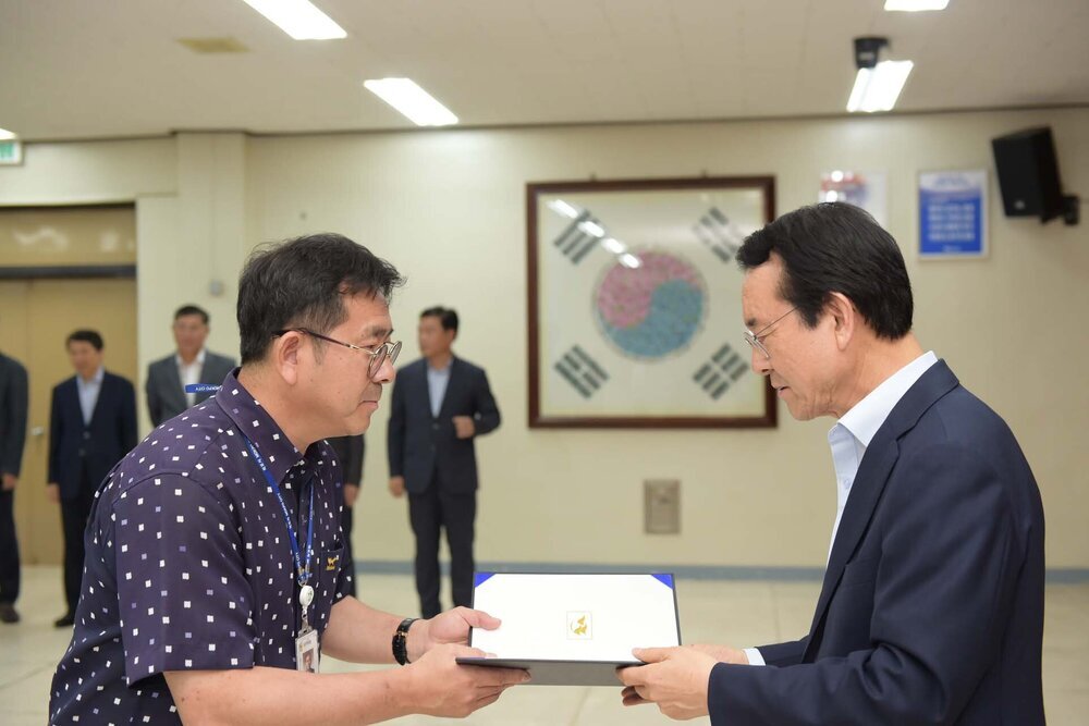 2018년08월13일 5급이하 정기인사 임용장 교부식