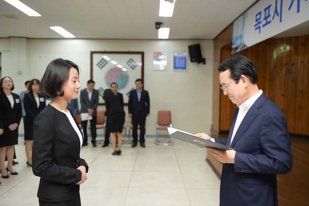 신규공무원 임용장수여식(08.31.상황실)
