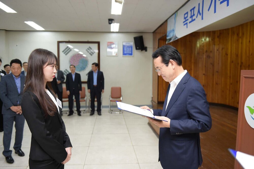 신규공무원 임용장수여식(08.31.상황실)