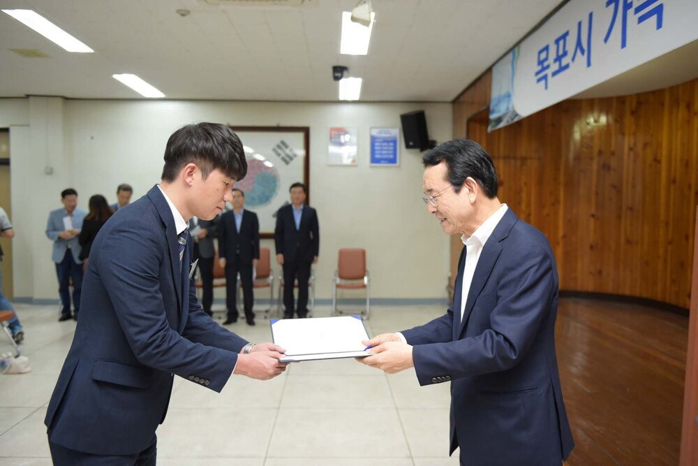 신규공무원 임용장수여식(08.31.상황실)