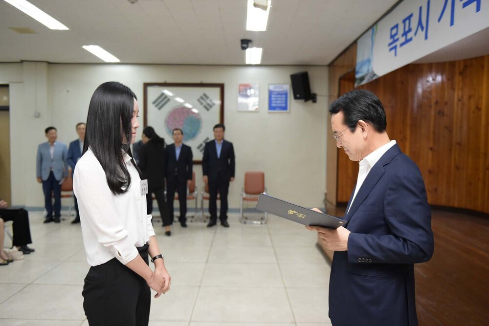 신규공무원 임용장수여식(08.31.상황실)