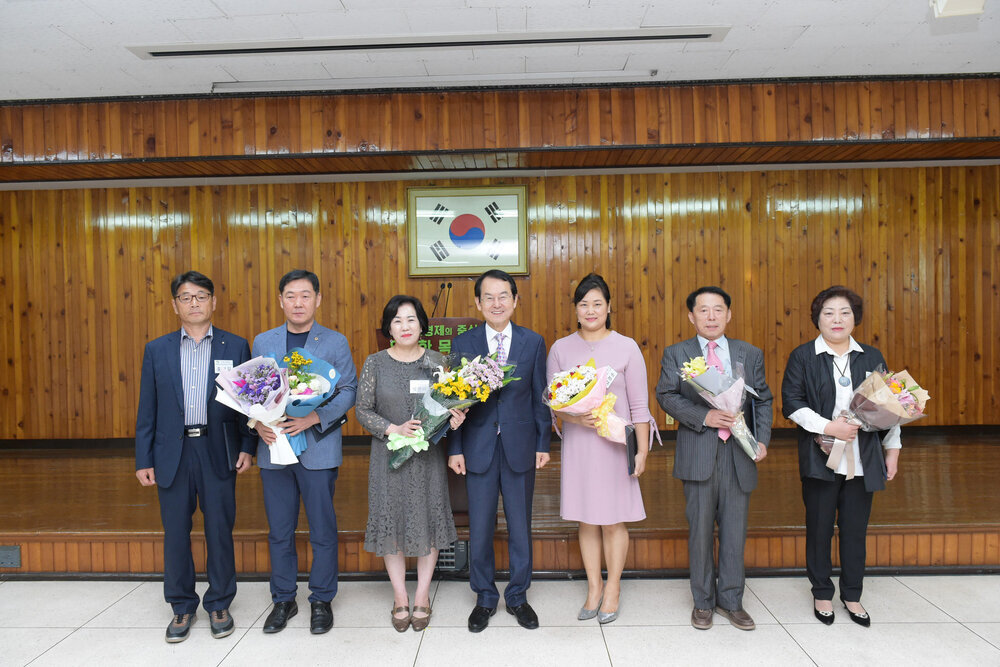 2018년10월 정례조회 민간인표창