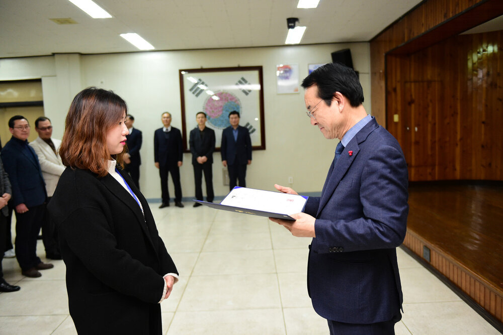 2019년도 상반기 6급이하 정기인사 임용장교부-2