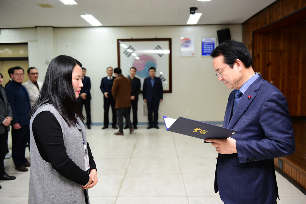 2019년도 상반기 6급이하 정기인사 임용장교부-2