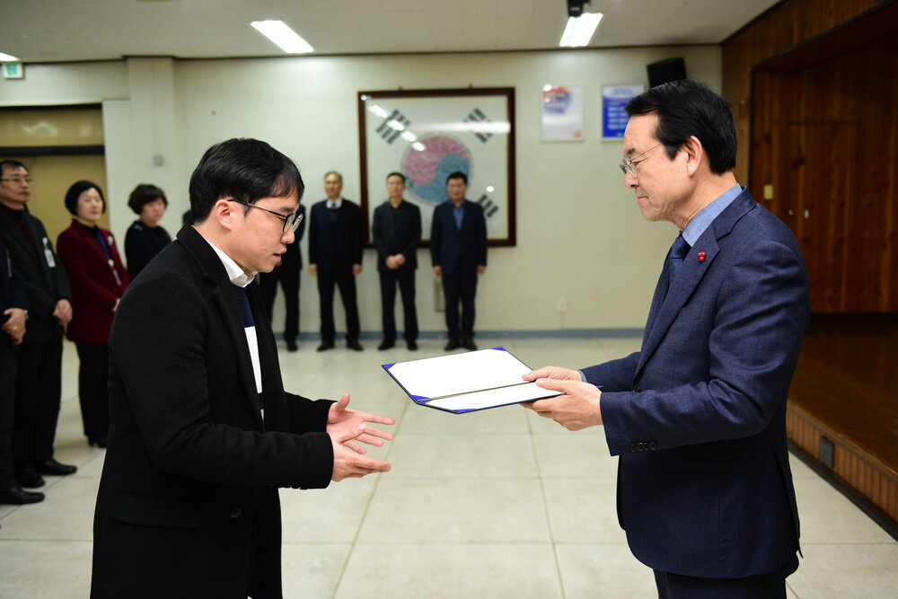 2019년도 상반기 6급이하 정기인사 임용장교부-4
