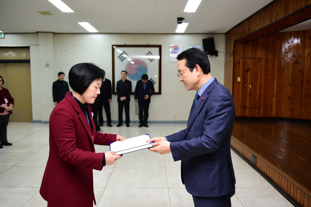 2019년도 상반기 6급이하 정기인사 임용장교부-4