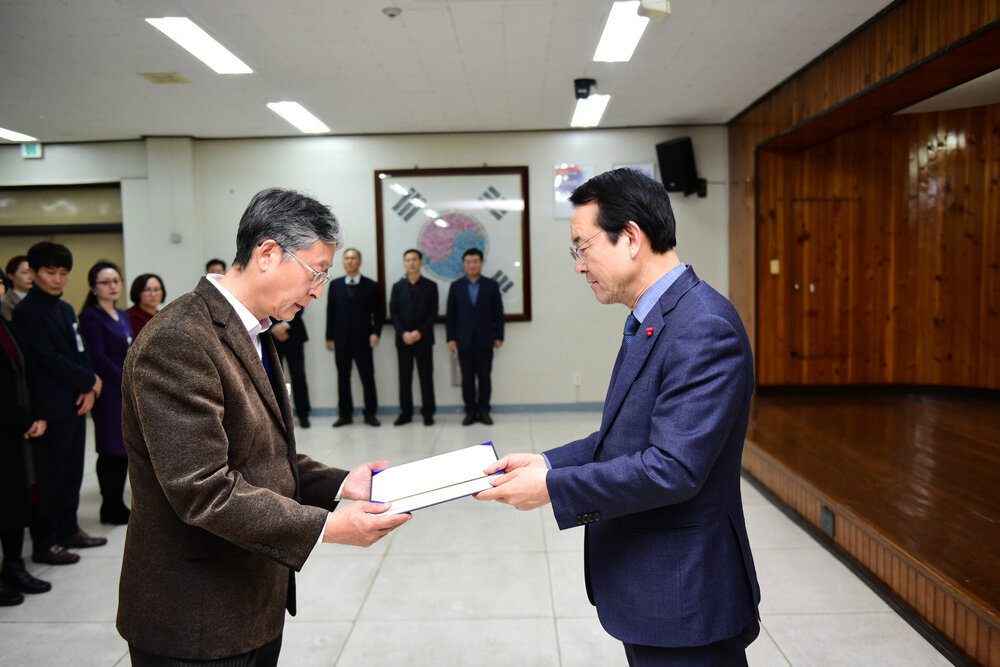 2019년도 상반기 6급이하 정기인사 임용장교부-4