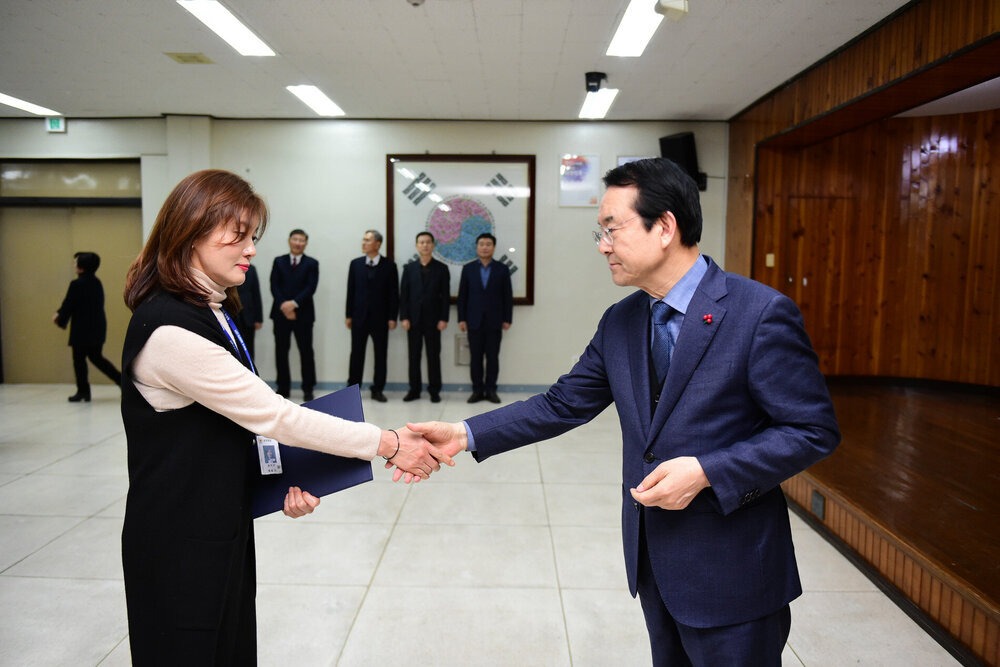 2019년도 상반기 6급이하 정기인사 임용장교부-6