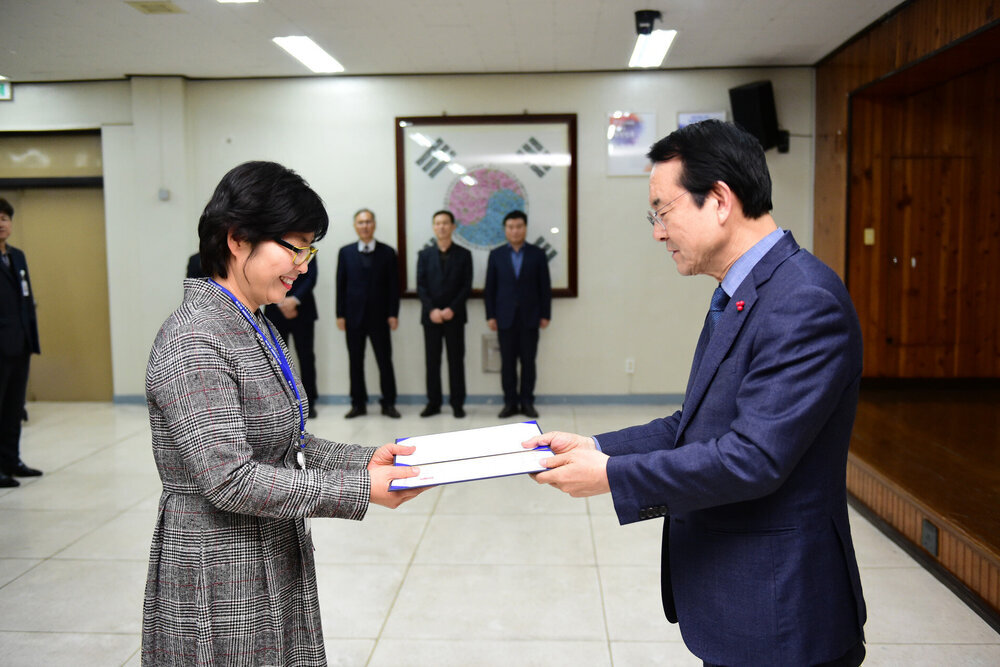 2019년도 상반기 6급이하 정기인사 임용장교부-6