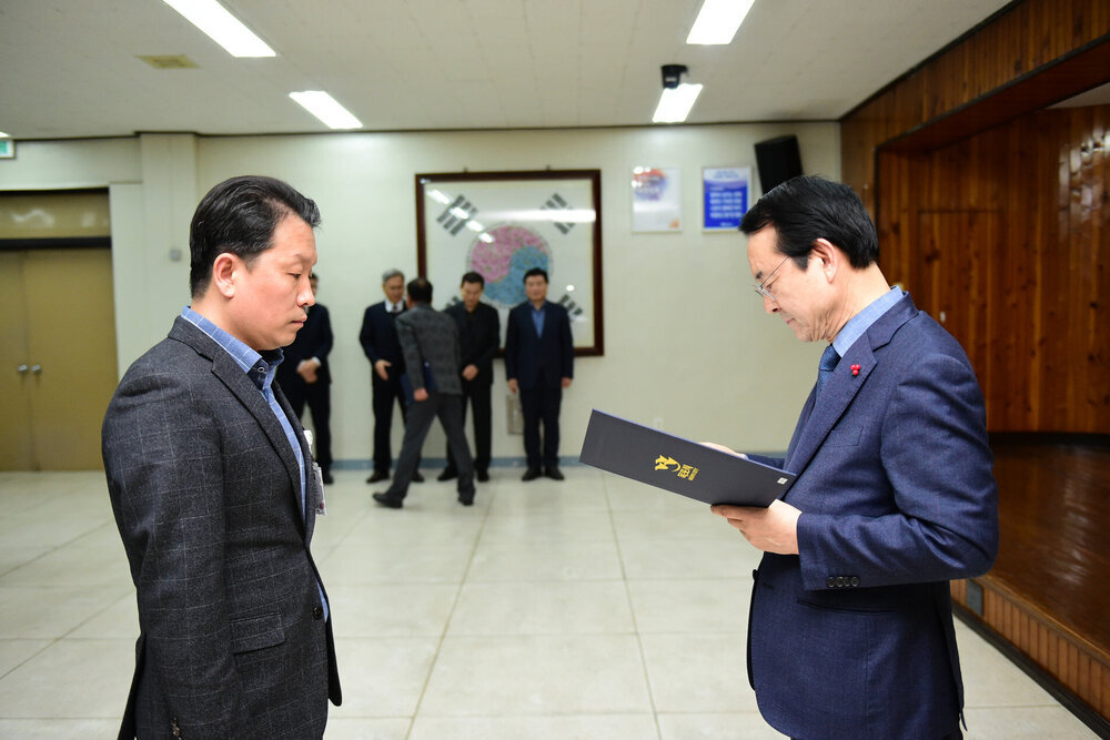 2019년도 상반기 6급이하 정기인사 임용장교부-6