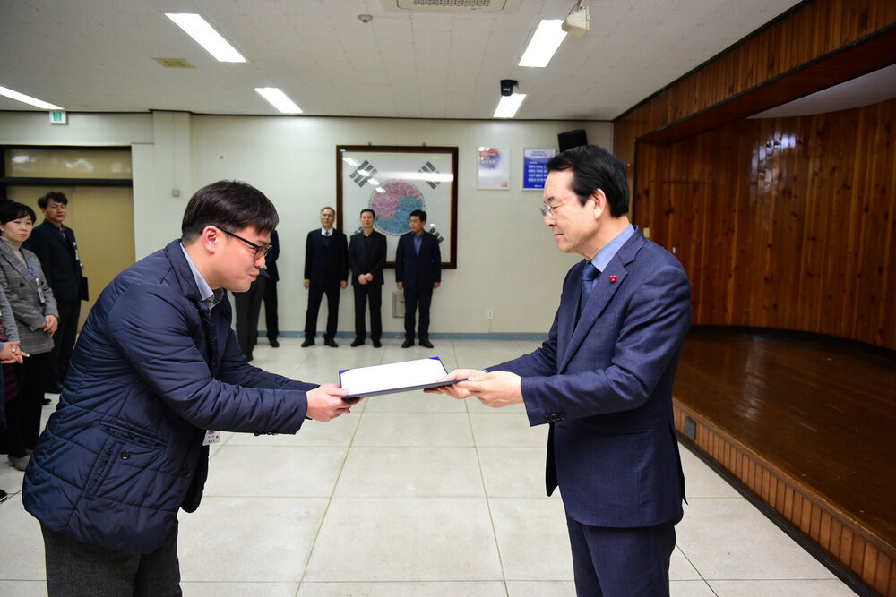 2019년도 상반기 6급이하 정기인사 임용장교부-7