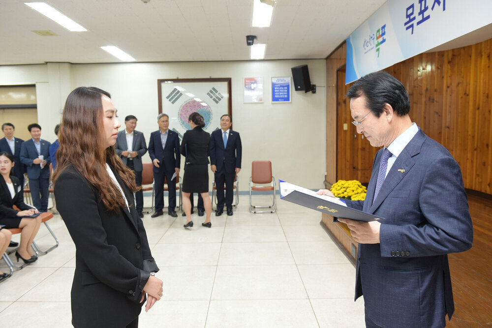 2019 신규공무원 임용장 수여식