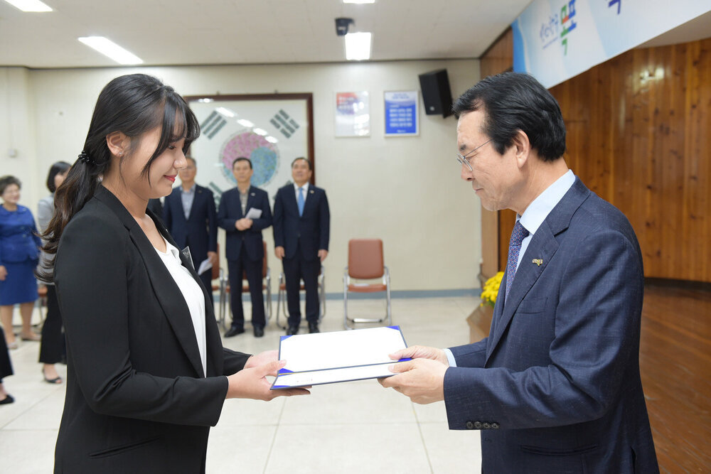 2019 신규공무원 임용장 수여식