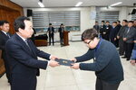 박홍률 목포시장 임용장 전달.