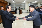 박홍률 목포시장 임용장 전달.
