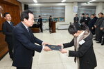 박홍률 목포시장 임용장 전달.