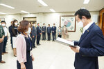 2021년도 하반기 4급 이하 정기인사 임용장 수여식 -1